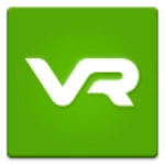 vr mobile android application logo